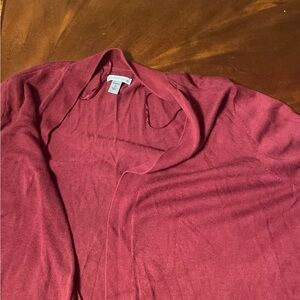 Croft & Barrow Women's Red Vest
